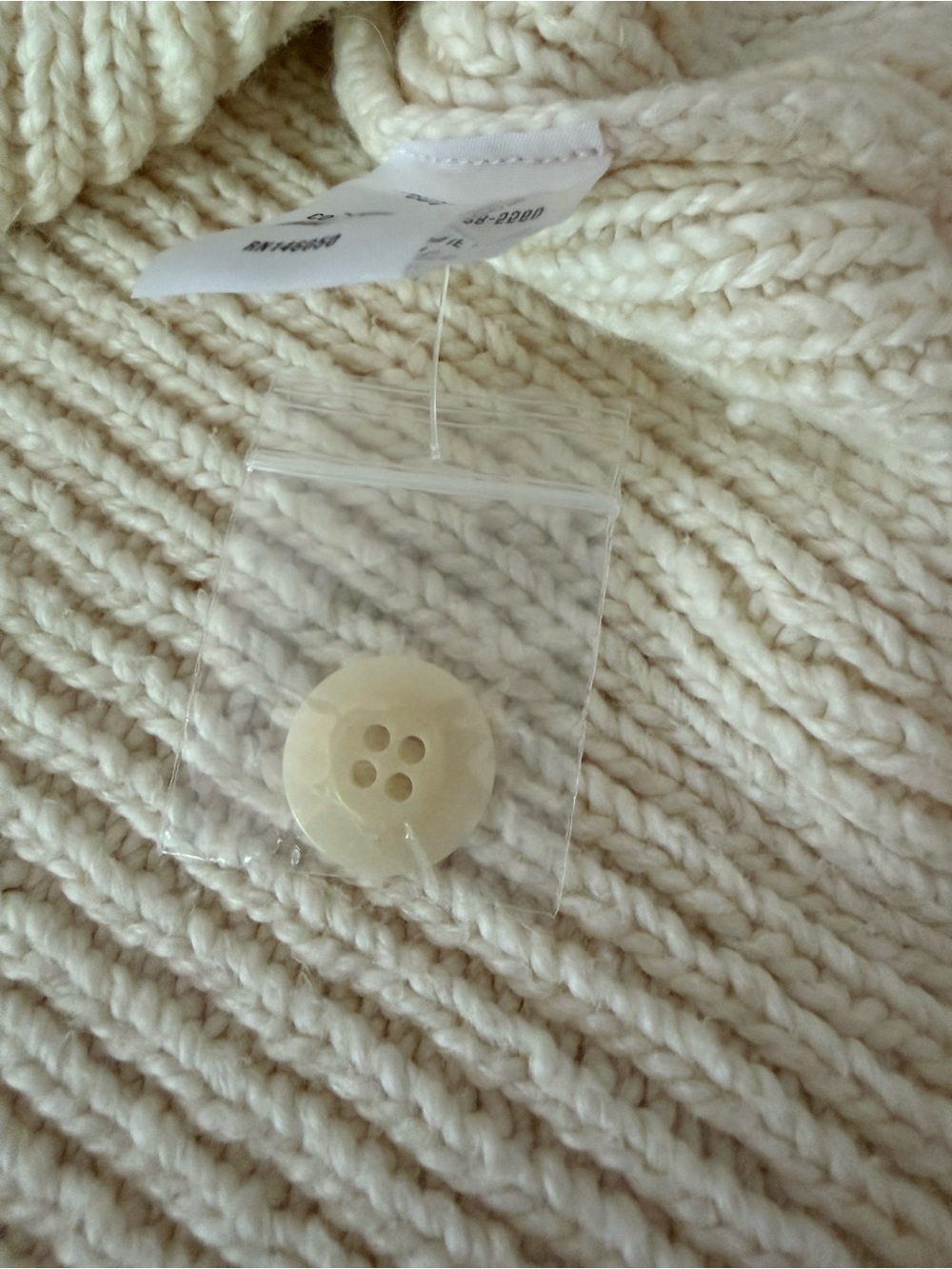NWOT Buck Mason SOFT SPUN COTTON COLLARED CARDIGAN - Picture 7 of 8